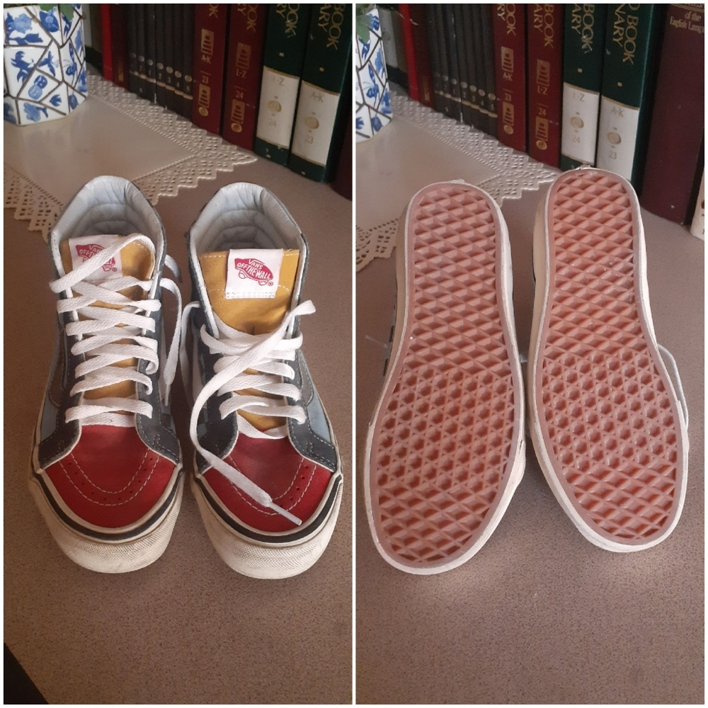 Van's 50th anniversary canvas tennis shoes
